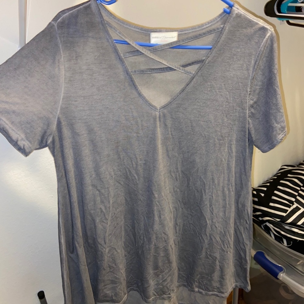 Crisscross shirt